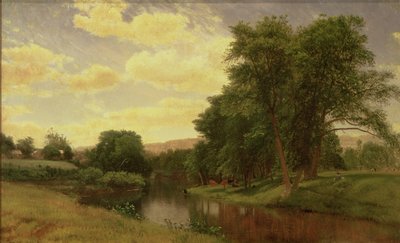 Neuengland Landschaft von Aaron Draper Shattuck